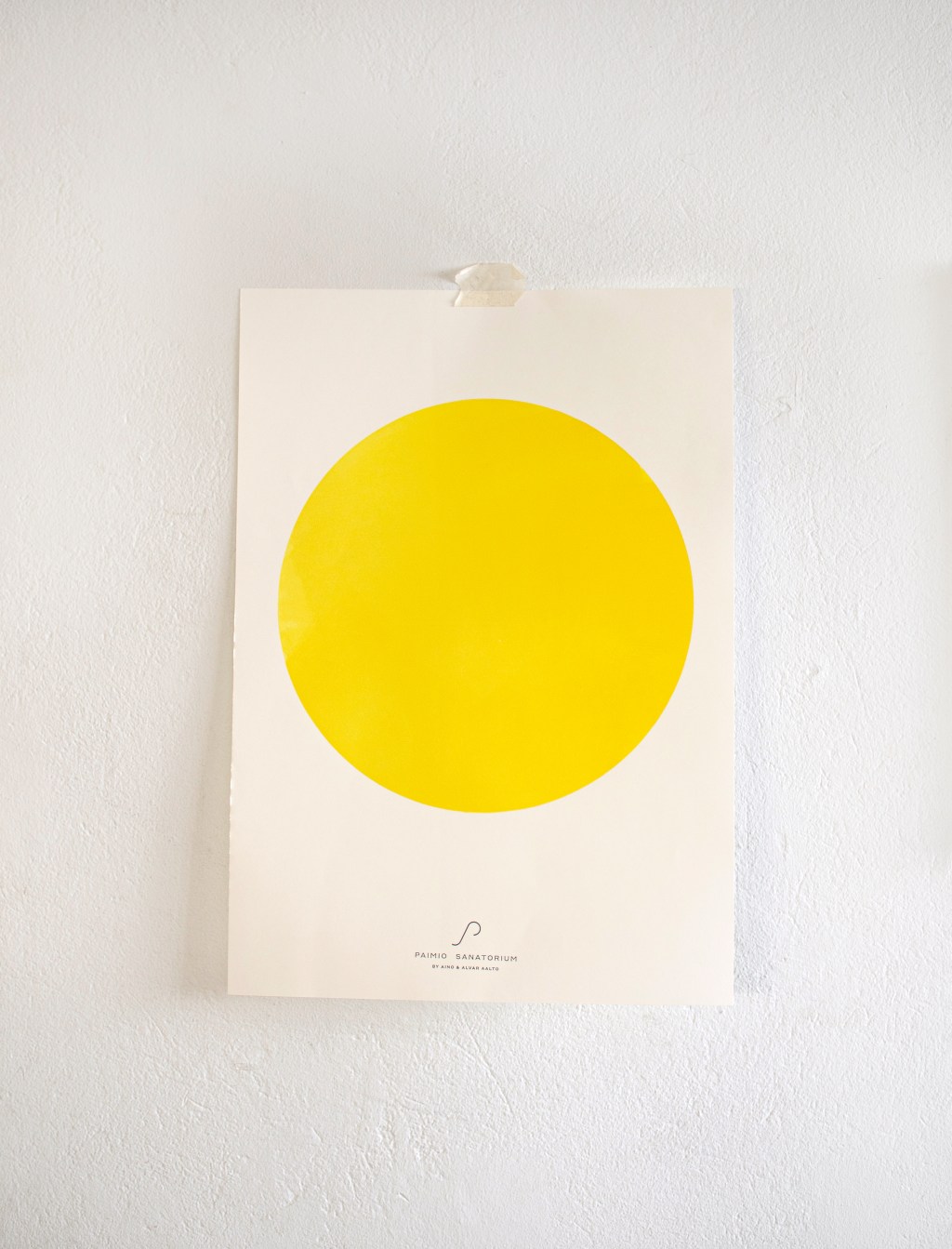 Paimio Sanatorium poster ”Sun”