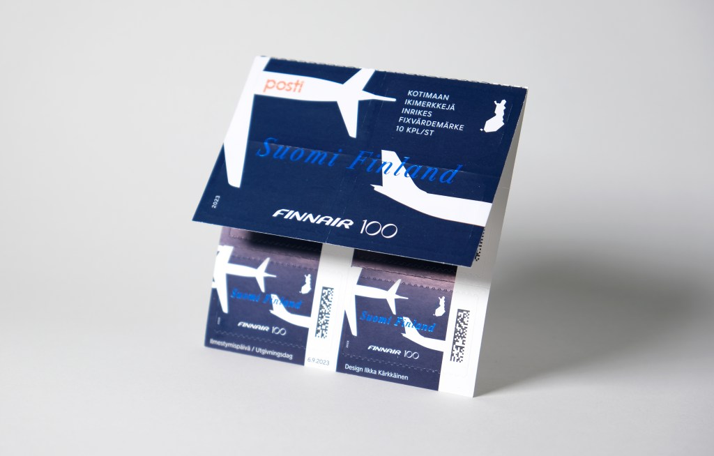 Finnair 100 Years postage&nbsp;stamps